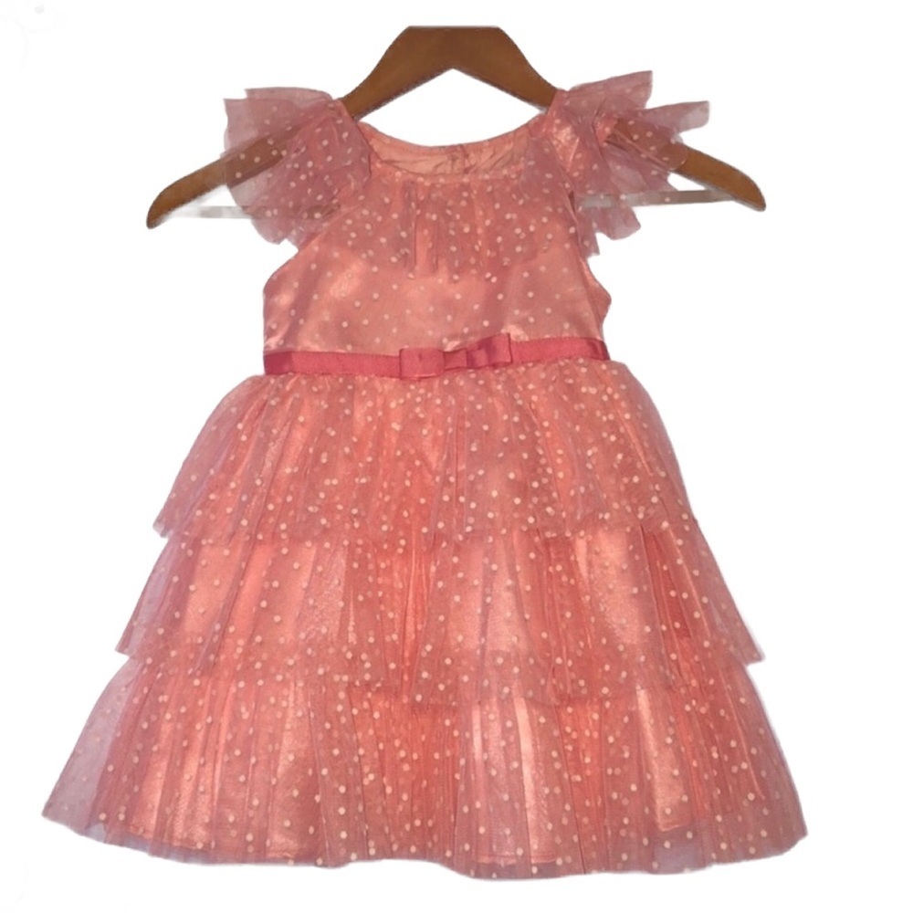 🍂Jona Michelle NWT size 3T orange dress🍂